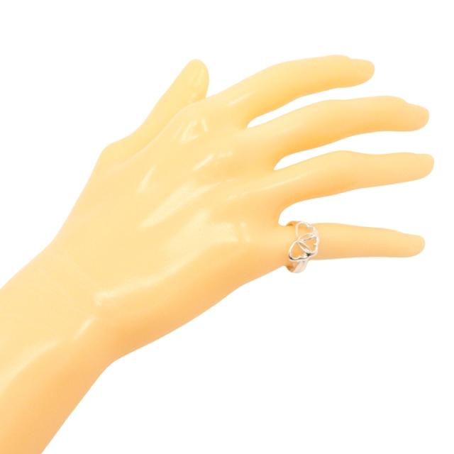 TIFFANY&Co.ティファニー　トリプルハートリング　10号　925 TIFFANY&Co. ティファニー トリプルハート シルバー925 10.5号