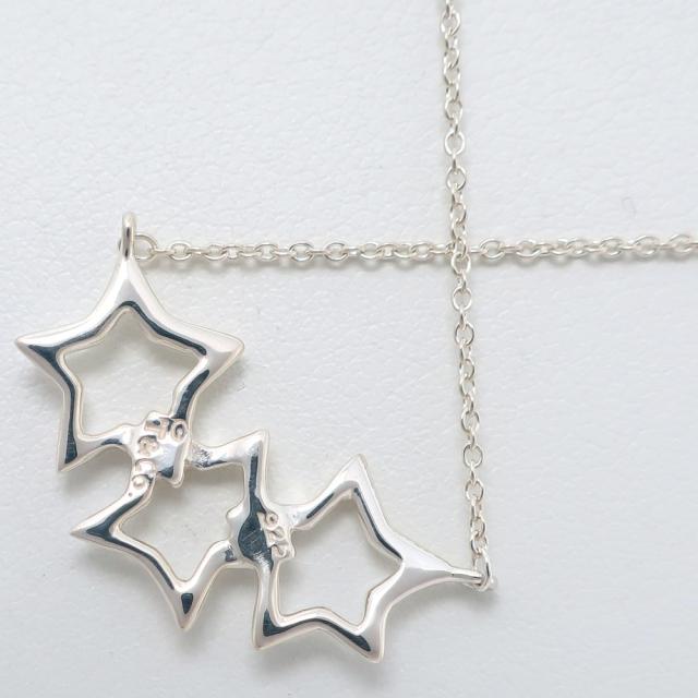 TIFFANY ネックレス トリプル スター 星 シルバー 925 ティファニー