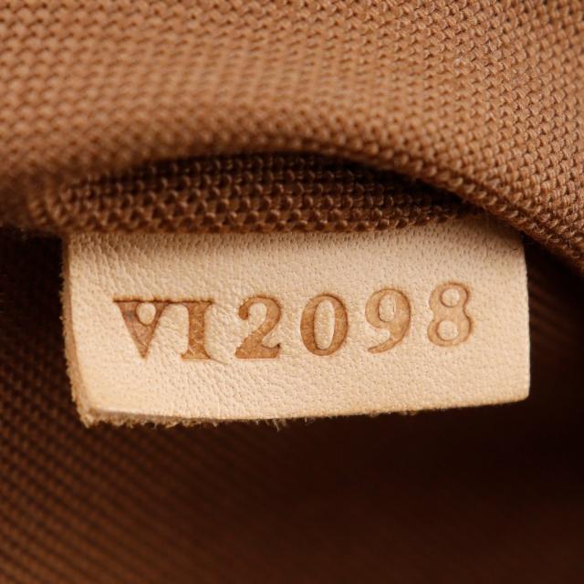 LOUIS VUITTON ルイ・ヴィトン バティニョール M51156 モノグラムキャンバス 茶 ハンドバッグ_12