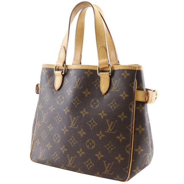 LOUIS VUITTON ルイ・ヴィトン バティニョール M51156 モノグラムキャンバス 茶 ハンドバッグ_1