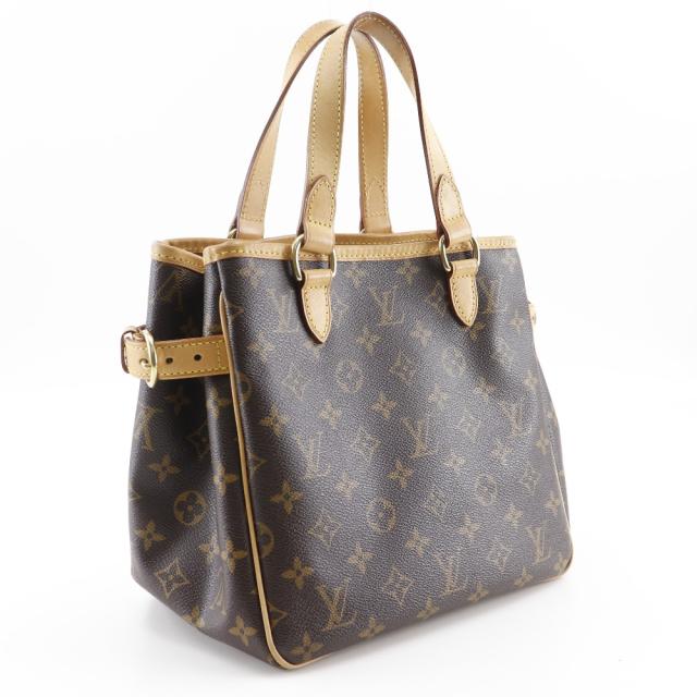 LOUIS VUITTON ルイ・ヴィトン バティニョール M51156 モノグラムキャンバス 茶 ハンドバッグ_2