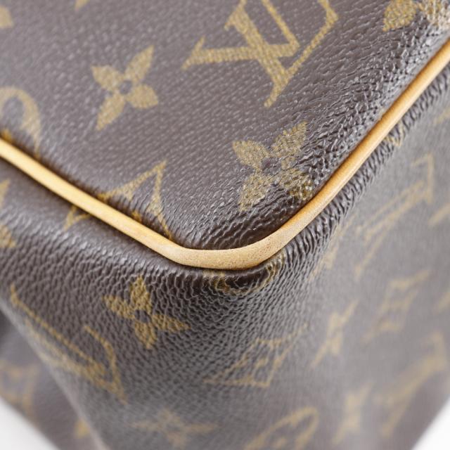 LOUIS VUITTON ルイ・ヴィトン バティニョール M51156 モノグラムキャンバス 茶 ハンドバッグ_3