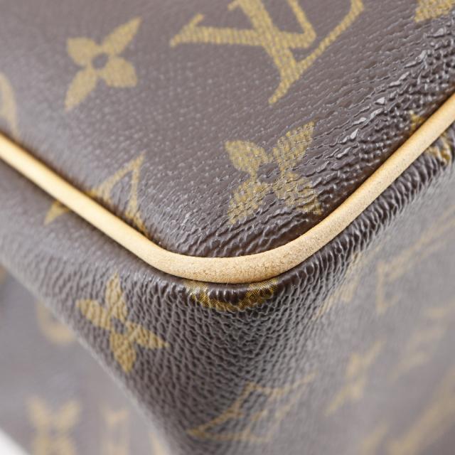 LOUIS VUITTON ルイ・ヴィトン バティニョール M51156 モノグラムキャンバス 茶 ハンドバッグ_5