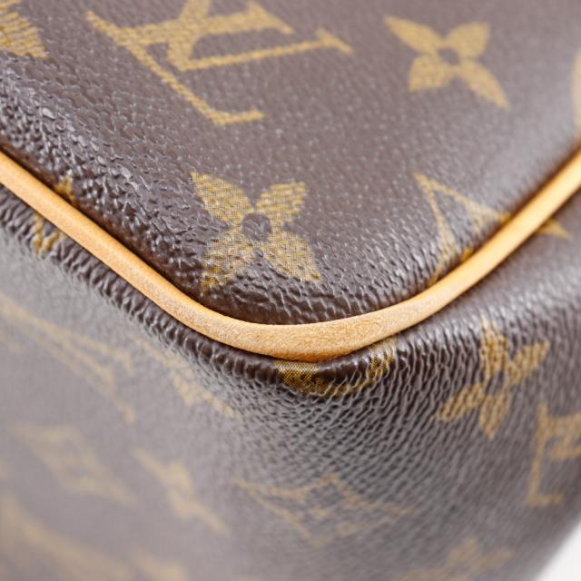 LOUIS VUITTON ルイ・ヴィトン バティニョール M51156 モノグラムキャンバス 茶 ハンドバッグ_6