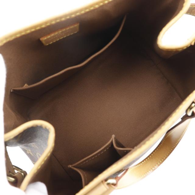 LOUIS VUITTON ルイ・ヴィトン バティニョール M51156 モノグラムキャンバス 茶 ハンドバッグ_8