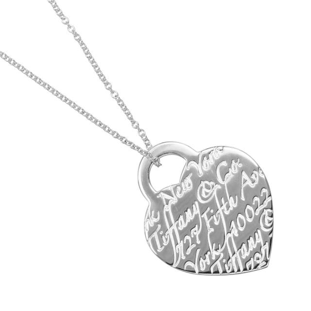 Tiffany ティファニーネックレス TIFFANY&Co.(ティファニー) ノーツハート ネックレス K18 イエロー
