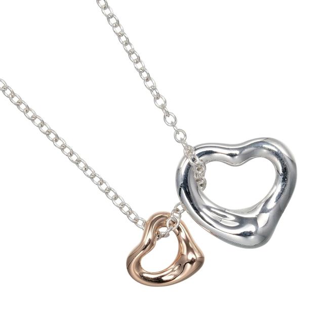 Tiffany & Co. ダブルハートネックレスシルバー ティファニー（ダブルハート）のネックレス