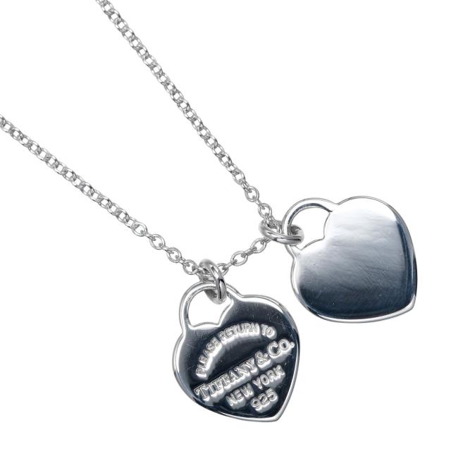 Tiffany&co. リターントゥティファニーダブルハートミニAg925 リターントゥ ティファニー ダブル ハートペンダント (ミニ