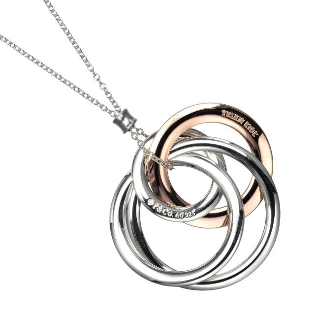 TIFFANY&Co. ティファニー 1837インターロッキング 4サークル シルバー 