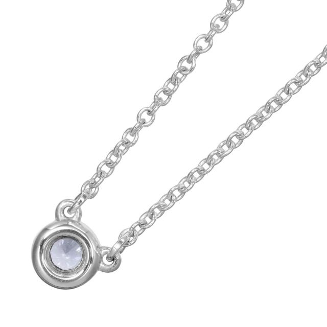 TIFFANY&Co. ティファニー カラーバイザヤード ブルー シルバー925 ネックレス 1.64g_2