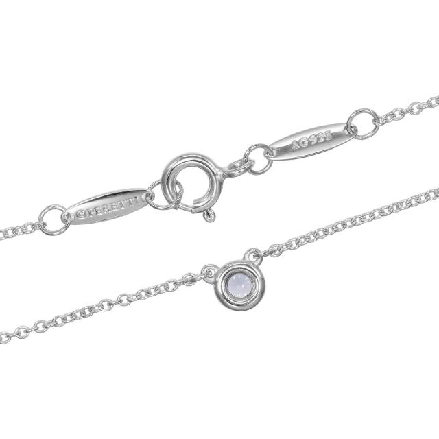 TIFFANY&Co. ティファニー カラーバイザヤード ブルー シルバー925 ネックレス 1.64g_6