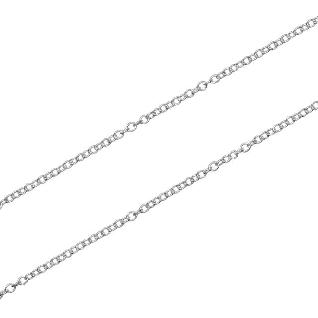 美品 ティファニー 1837 インターロッキングサークル シルバーネックレス TIFFANY&Co. ティファニー ネックレス インターロッキング
