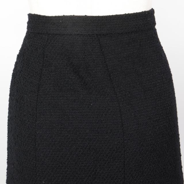 CHANEL シャネル プリーツスカート P09451V05945 97A ウール 黒 スカート レディース 【中古】 CHANEL シャネル プリーツスカート P09451V05945 97A ウール 黒