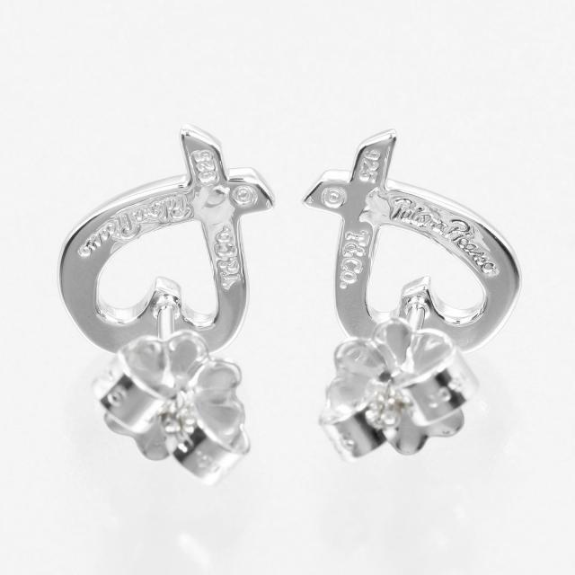 Tiffany&Co. ティファニー ラビングハート ピアス シルバー 925