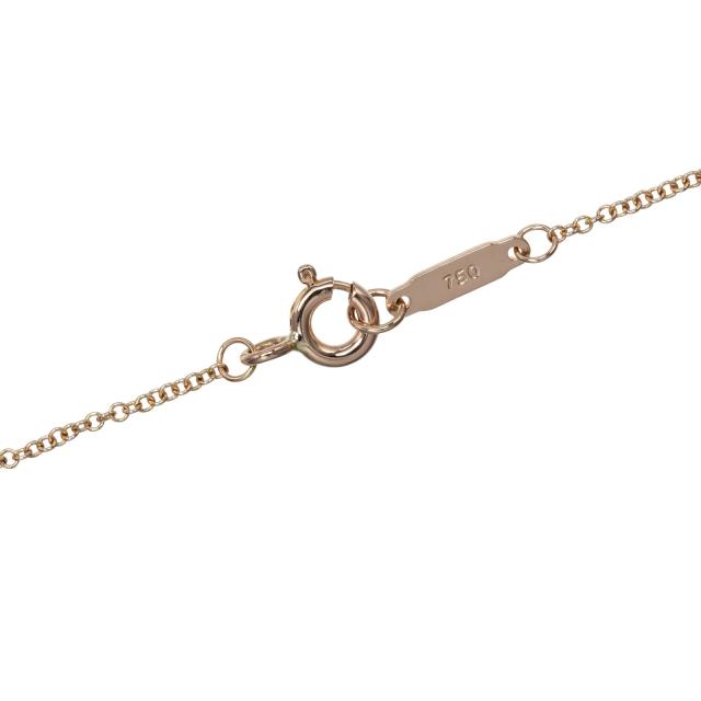 ティファニー ネックレス メトロ ハート ローズゴールド TIFFANY&Co