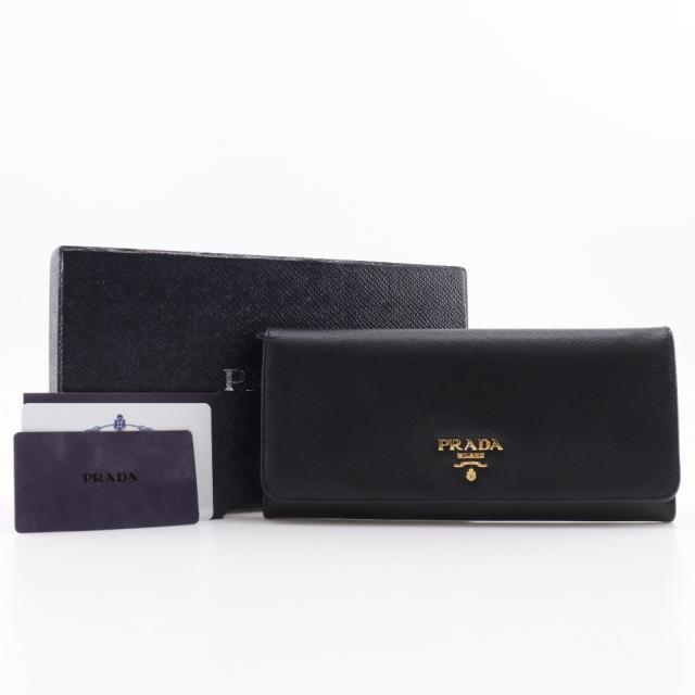 PRADA プラダ 長財布 黒 nero