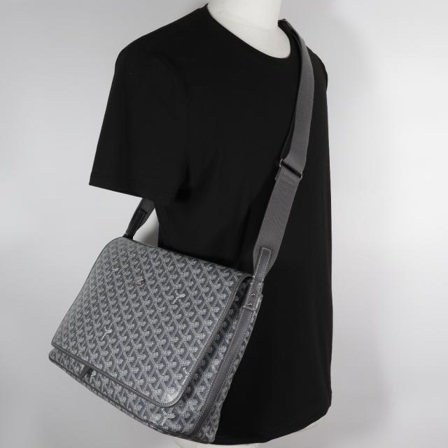 【GOYARD】ゴヤール カペシアンMM CAPETIMMLTY51CG51P PVC グレー ユニセックス ショルダーバッグ GOYARD - 【GOYARD】ゴヤール カペシアンMM CAPETIMMLTY51CG51P PVC