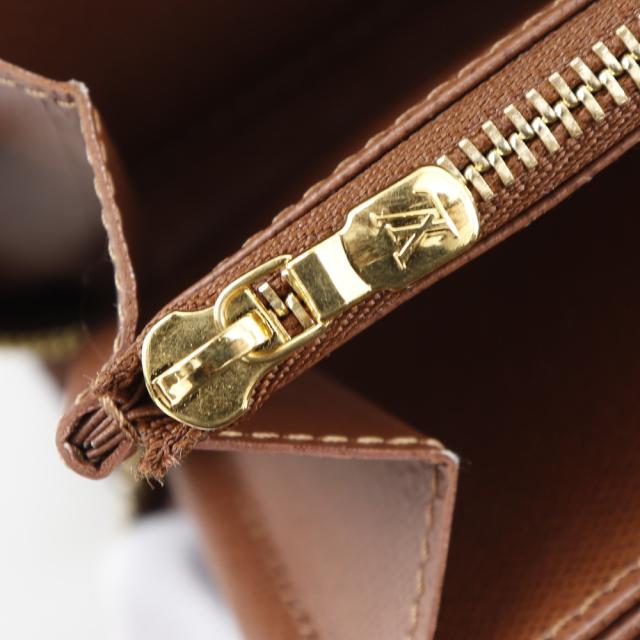 LOUIS VUITTON ルイ・ヴィトン ジッピーウォレット M42616 モノグラムキャンバス 茶 長財布_14