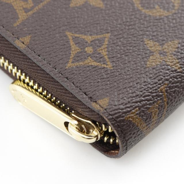LOUIS VUITTON ルイ・ヴィトン ジッピーウォレット M42616 モノグラムキャンバス 茶 長財布_3
