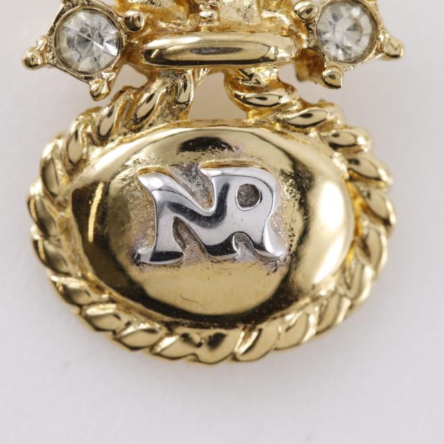 NINA RICCI ニナリッチ NR 金メッキ ネックレス 7.4g レディース 【中古】