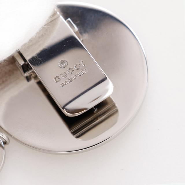 GUCCI グッチ baby クリップ付きチェーン 金属製 シルバー