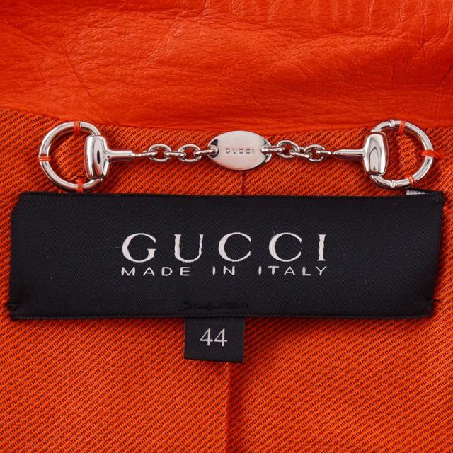 ✨極美品✨ グッチ ユーズド加工 レザージャケット ライダース トムフォード期 GUCCI(グッチ) トムフォード期レザージャケット308719 XN443