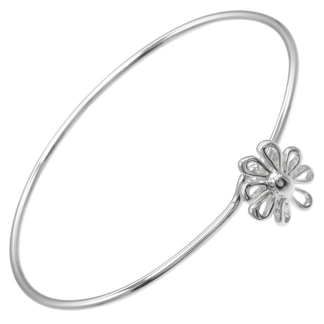 TIFFANY&amp;Co. ティファニー デイジーフラワー シルバー925 ブレスレット 7.7g レディース