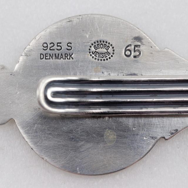 ジョージジェンセン シルバー925 ネクタイピン カフス バー