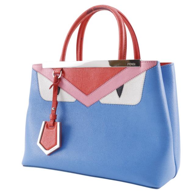 正規店購入】FENDI フェンディ トゥージュール ブルー 水色 正規店購入】FENDI フェンディ トゥージュール ブルー 水色