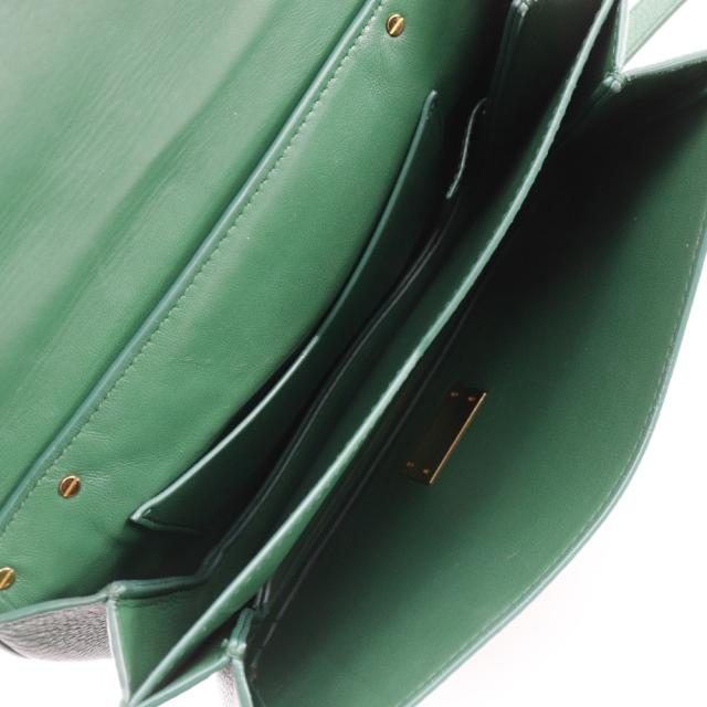 BOTTEGAVENETA ボッテガヴェネタ マウント エンベロープ 2WAYチェーンショルダー レザー 緑 BOTTEGAVENETA ボッテガヴェネタ マウント エンベロープ 2WAYチェーン