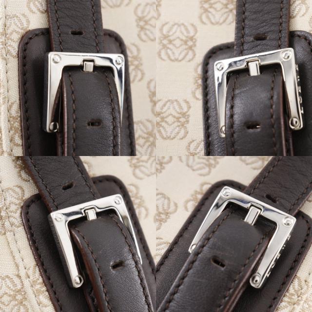 LOEWE ロエベ センダ アナグラム アナグラム キャンバス ベージュ
