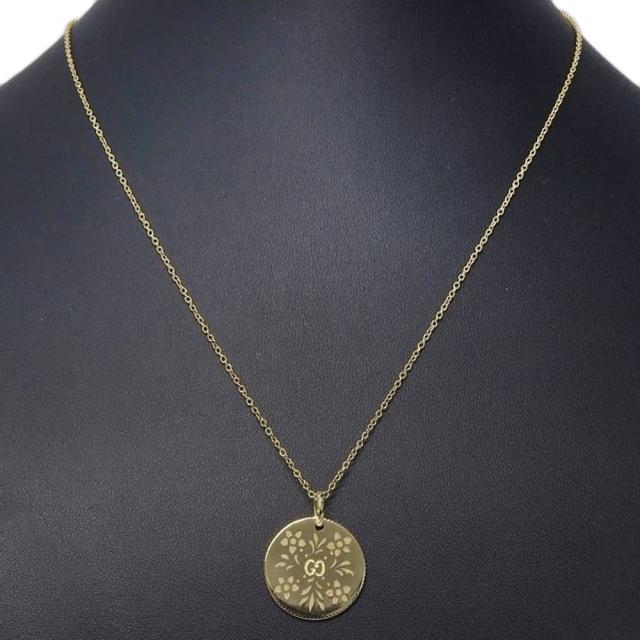 GUCCI グッチ アイコンブルーム K18イエローゴールド ネックレス 7.4g