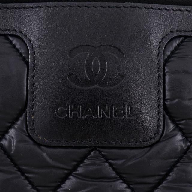 CHANEL シャネル コココクーン スモールトート スモールトート A48610 ナイロン 黒_12