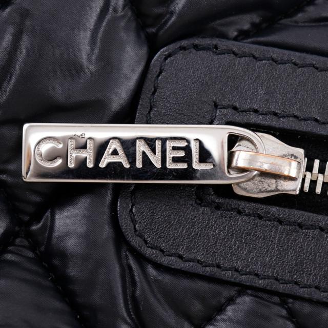 CHANEL シャネル コココクーン スモールトート スモールトート A48610 ナイロン 黒_13