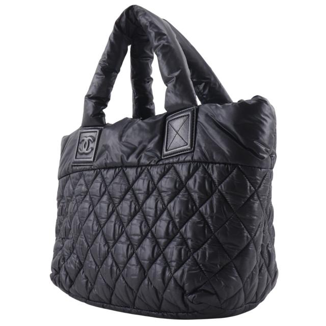 CHANEL シャネル コココクーン スモールトート スモールトート A48610 ナイロン 黒_1