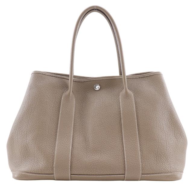 HERMES エルメス ガーデンパーティ36 PM ネゴンダ エトゥープ トートバッグ レディース