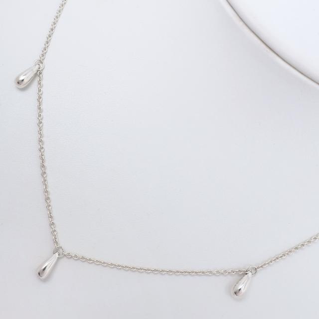 TIFFANY&amp;Co. ティファニー ティアドロップ3P シルバー925 ネックレス 4.3g レディース_2