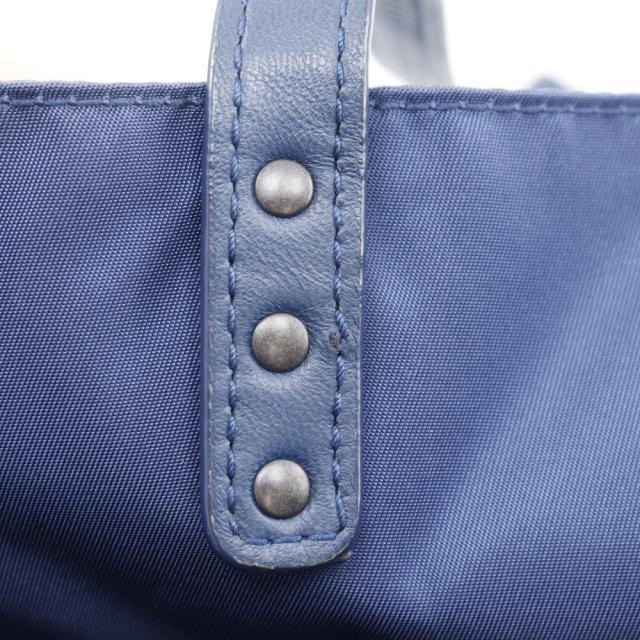 BOTTEGAVENETA ボッテガヴェネタ イントレッチオリュージョン ナイロン 紺 トートバッグ_11