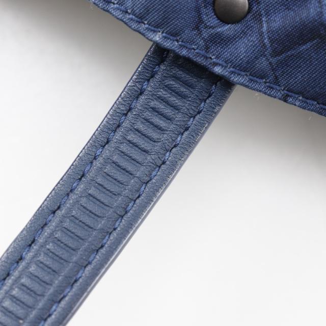 BOTTEGAVENETA ボッテガヴェネタ イントレッチオリュージョン ナイロン 紺 トートバッグ_9