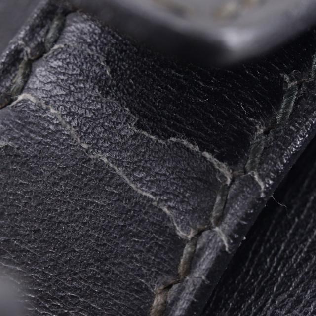 HERMES エルメス バニティ トラベルケース トラベルケース カーフ 黒