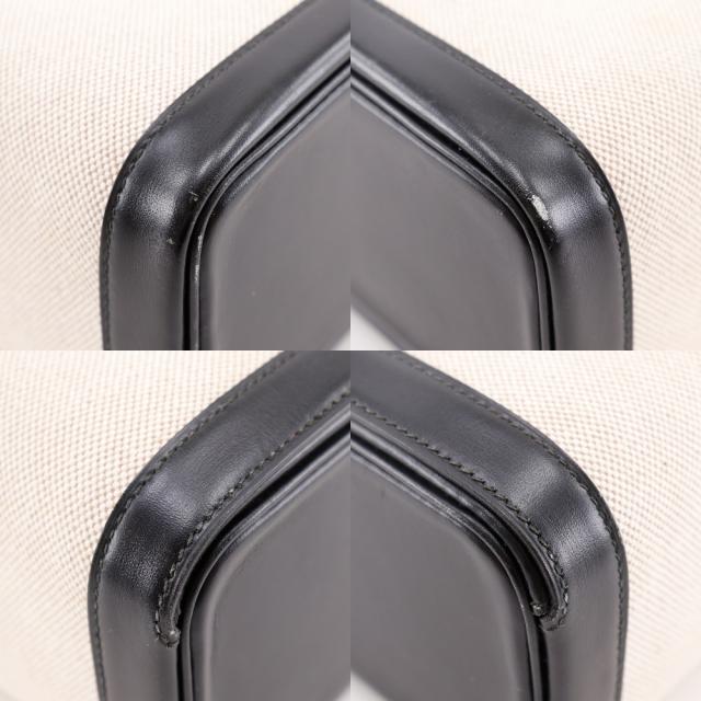 HERMES エルメス バニティ トラベルケース トラベルケース カーフ 黒