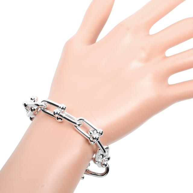 Tiffany シルバー925 ハードウェア ミディアム ブレスレット ティファニー ハードウェア ミディアム リンク ブレスレット シルバー