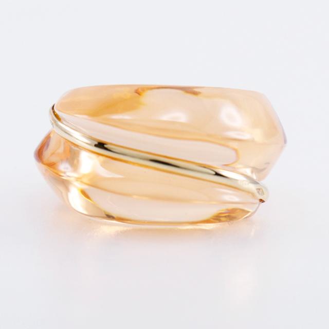 バカラ コキアージュ オレンジ k18 750 約10.5号 Baccarat