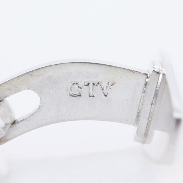Georg Jensen ジョージジェンセン CTV シルバー925 カフス メンズ 【中古】 