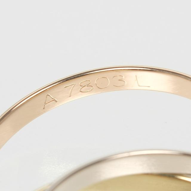 CARTIER カルティエ トリニティ XS K18ゴールド（YG×PG×WG） 12.5号