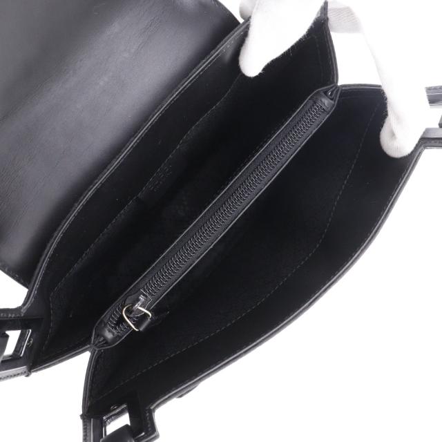 GUCCI グッチ GG 001.3068 サテン 黒 トートバッグ レディース 【中古】