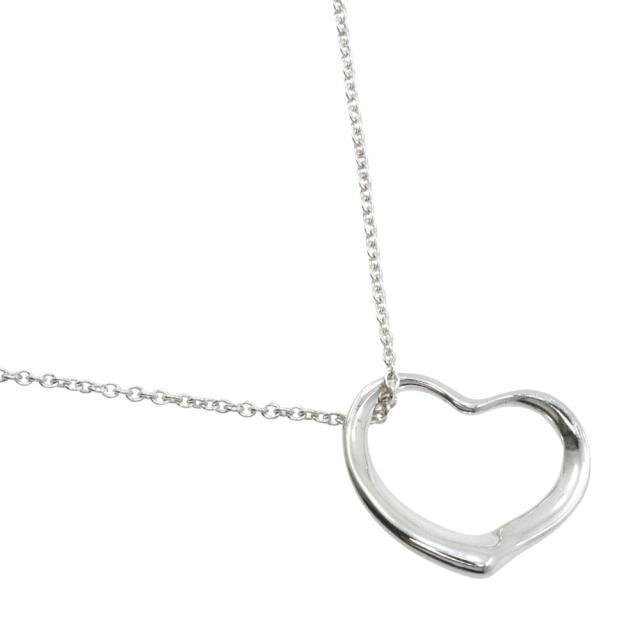 TIFFANY&amp;Co. ティファニー オープンハート エルサ・ペレッティ シルバー925 ネックレス 4.8g
