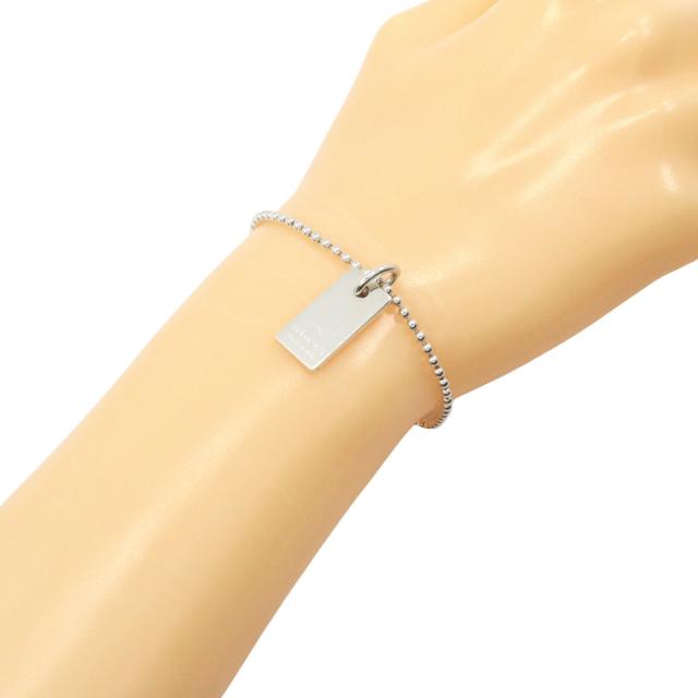 GUCCI グッチ ロゴプレート シルバー925 ブレスレット 7.0g ユニセックス 【中古】_1