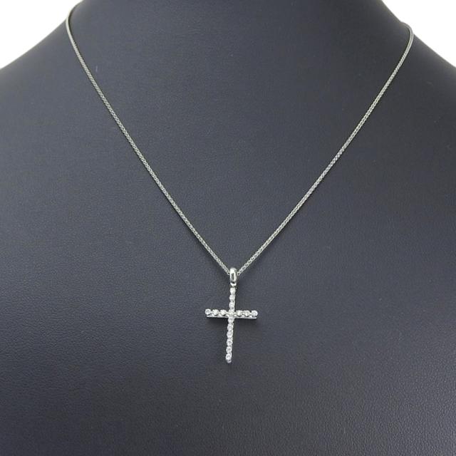 Damiani ダミアーニ ミステリークロス K18ホワイトゴールド ネックレス