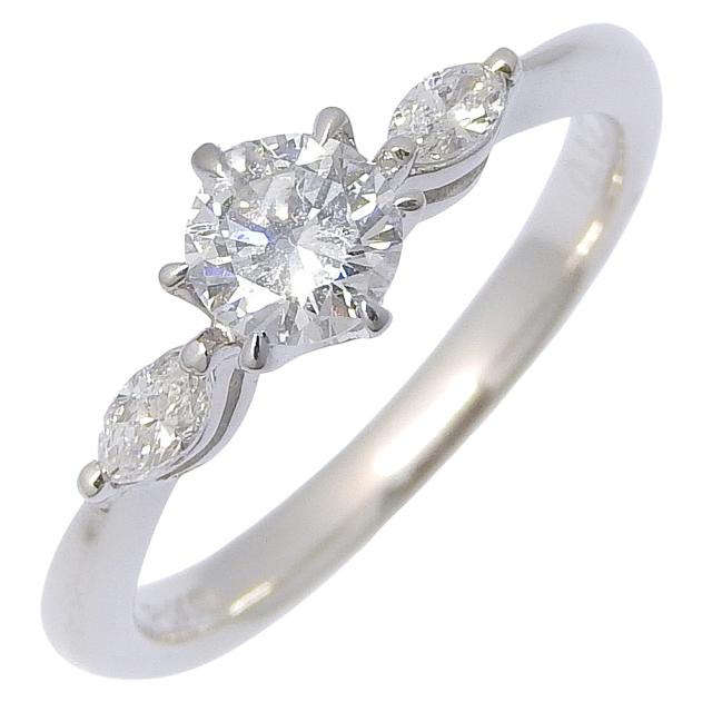 プラチナ900 ダイヤモンドリング 7.5号 プラチナ pt 900 一粒